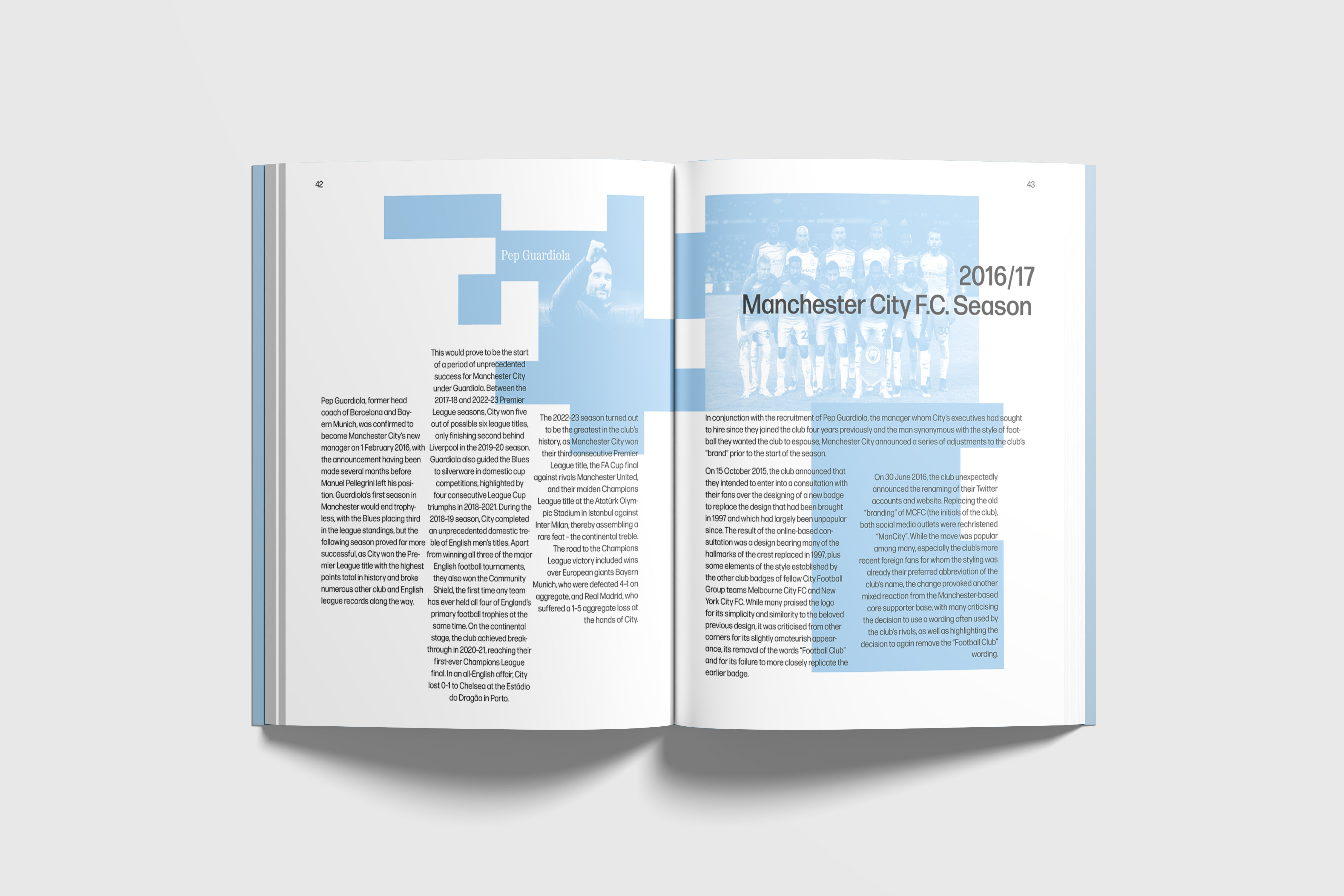 City Forever open book mockup
